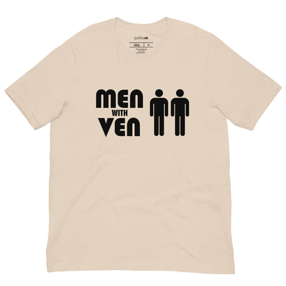 Men With Ven Comedy Quote T-Shirt