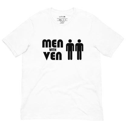 Men With Ven Comedy Quote T-Shirt