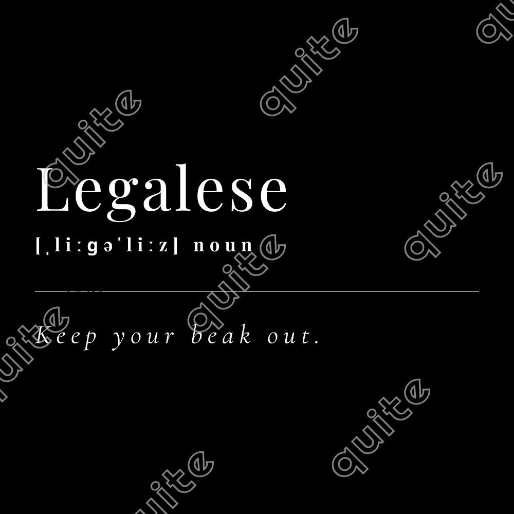 Legalese Comedy Definition T-Shirt