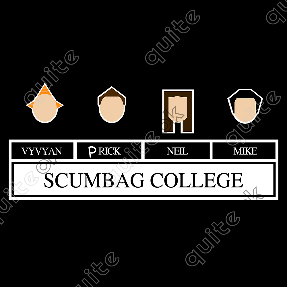 Scumbag College Comedy T-Shirt