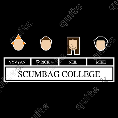 Scumbag College Comedy T-Shirt