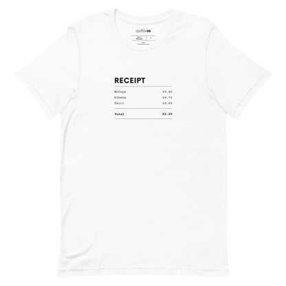 McCoys Ribena Twirl Comedy Receipt T-Shirt